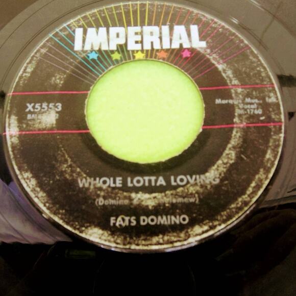 Fats Domino - Whole Lotta Loving - Coquette - Imperial 45rpm Vinyl Record‎ 7" - Picture 5 of 6